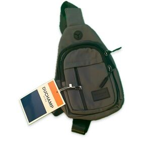 Duchamp Charcoal Belt Bag for Men